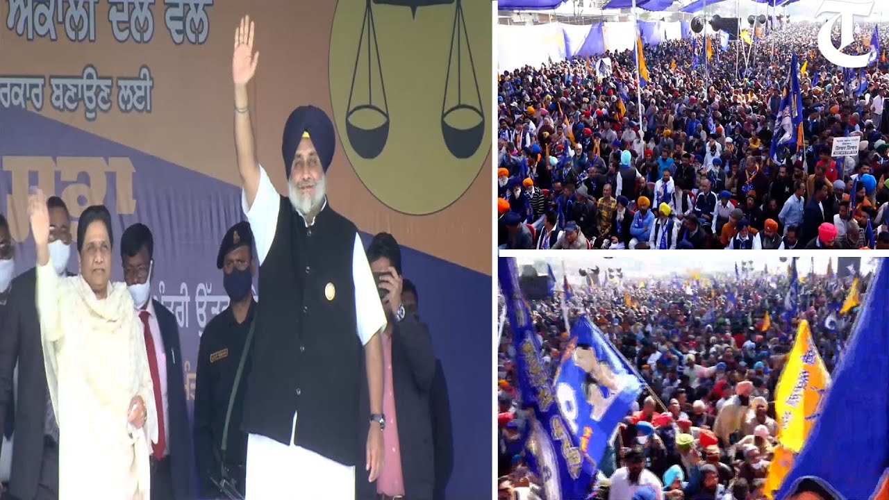 BSP supremo Mayawati addresses election rally in Nawanshahr