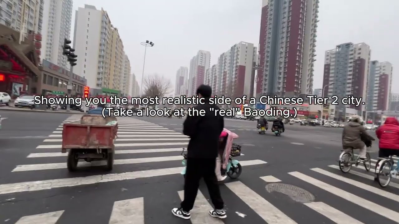The REAL China: A Walk Through a Tier 2 City (Ruixiang Ave Baoding 2026)