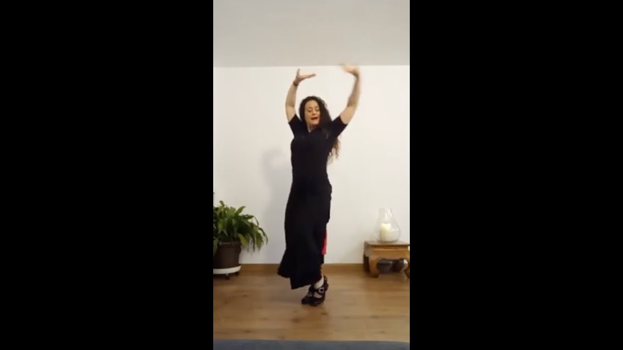 Clase de Silencio por Alegrías - Laura Segovia Flamenco -EFA Escuela de flamenco de Andalucía