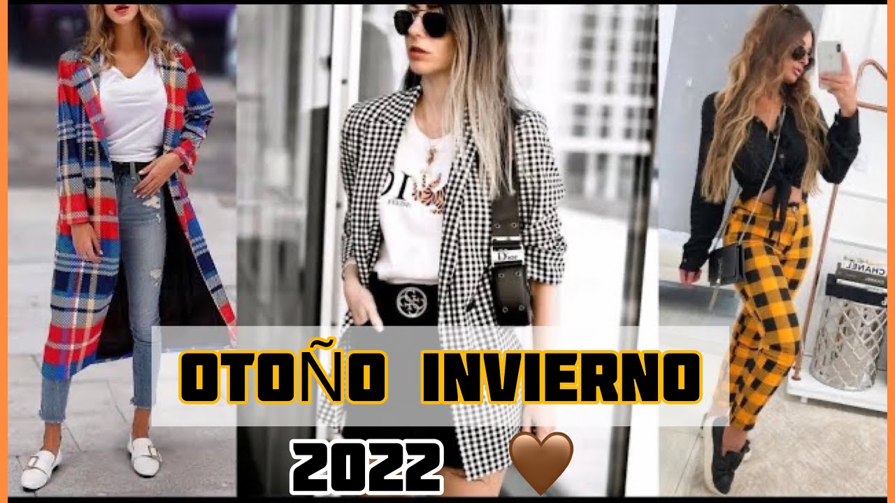 TENDENCIAS DE MODA OTO&Ntilde;O INVIERNO 2021 2022 / OUTFITS DE MODA OTO&Ntilde;O INVIERNO Para MUJER 🤎