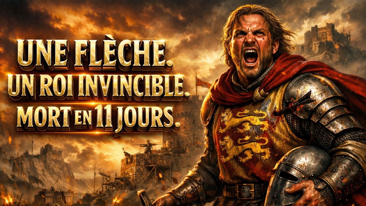 RICHARD CŒUR DE LION 1189-1199: 41 batailles gagnées. Tué par un paysan. Comment?