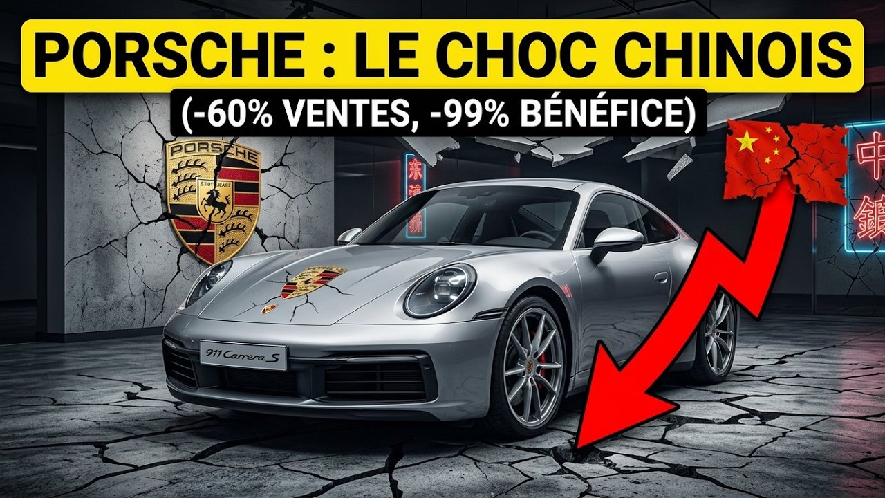 Porsche Crash : Pourquoi la Chine n'en veut plus (-26%)