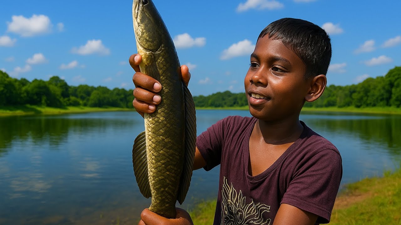 ලූල්ලු දඩයම | මාලු සොයා වැව වටේ 🌿👣 @TravelFishing-YT 