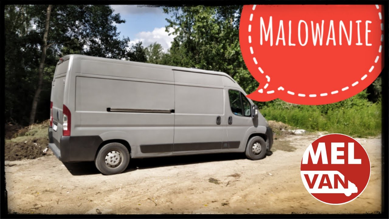Malowanie - Przebudowa DUCATO L3H2 na Campervan - część 8