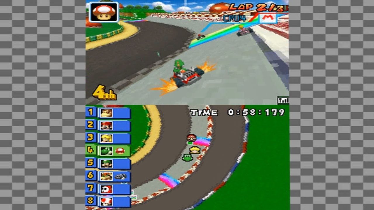 Mario Kart DS - Races Against Logan!