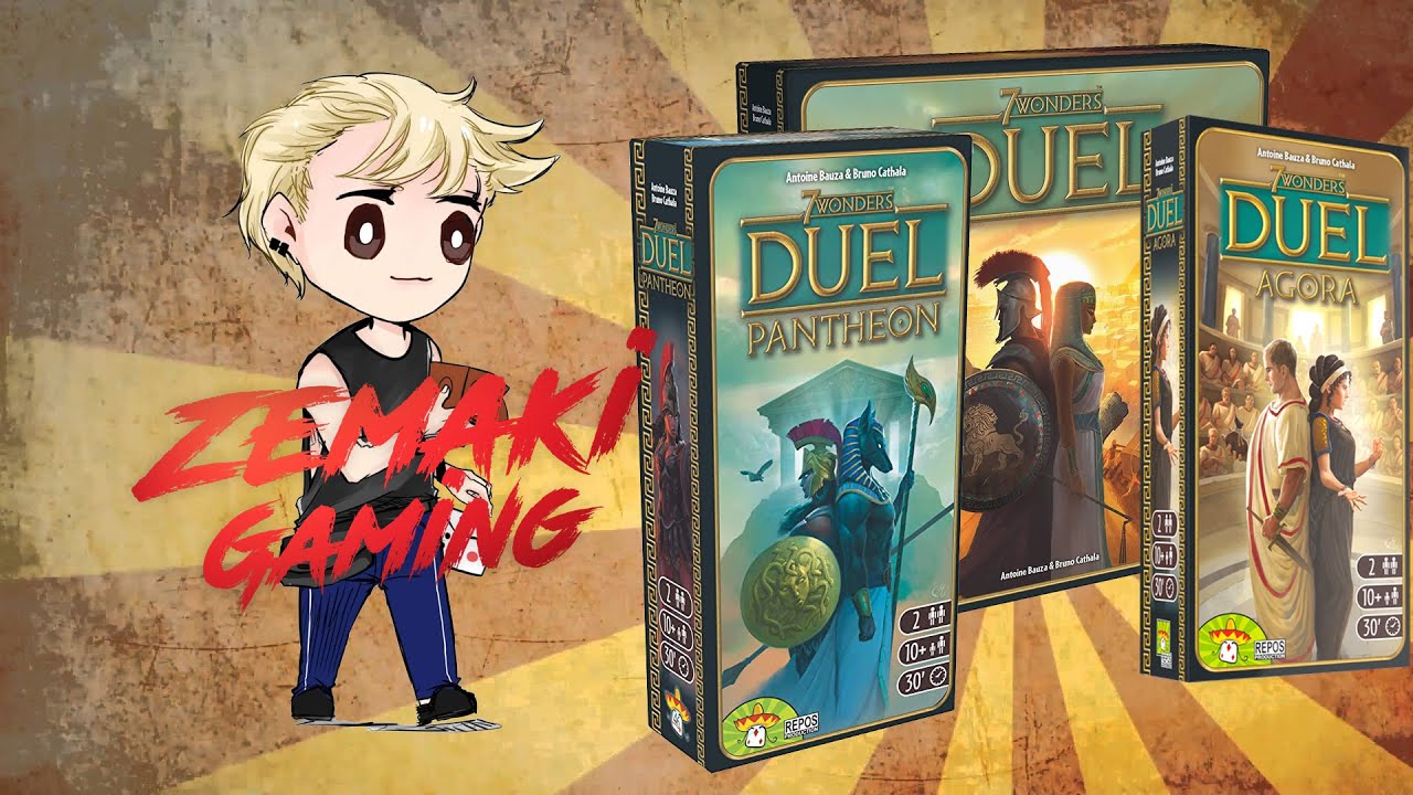 7 Wonders Duel All Expansions [Review] เกมสร้างเมืองแข่งกันพร้อมทวยเทพและการเมือง