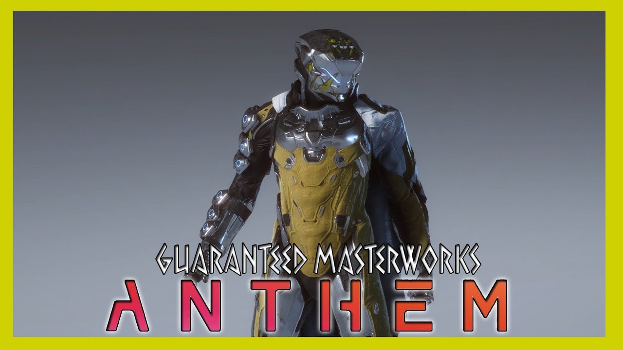[Anthem] Legendary Contracts! (Masterwork Component Hunting) | Storm Gameplay