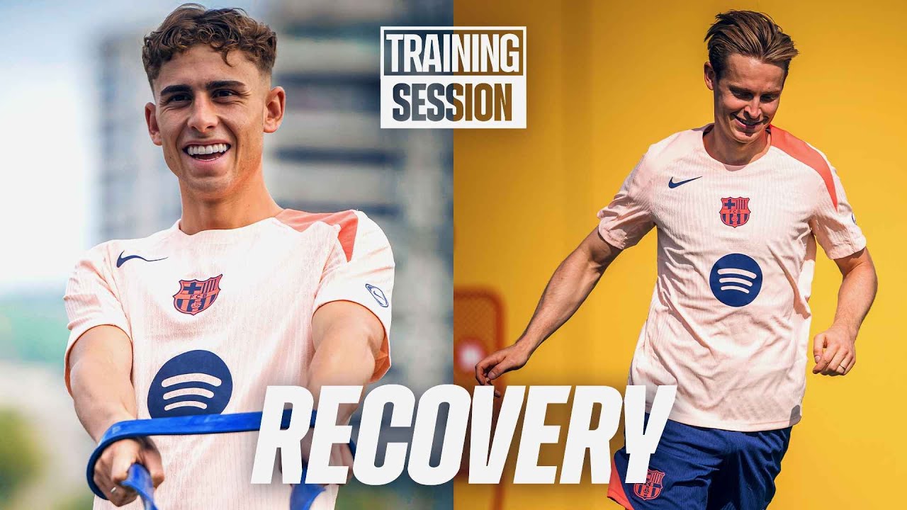 Recovery after the six-goal victory | FC BARCELONA TRAINING 🔵🔴