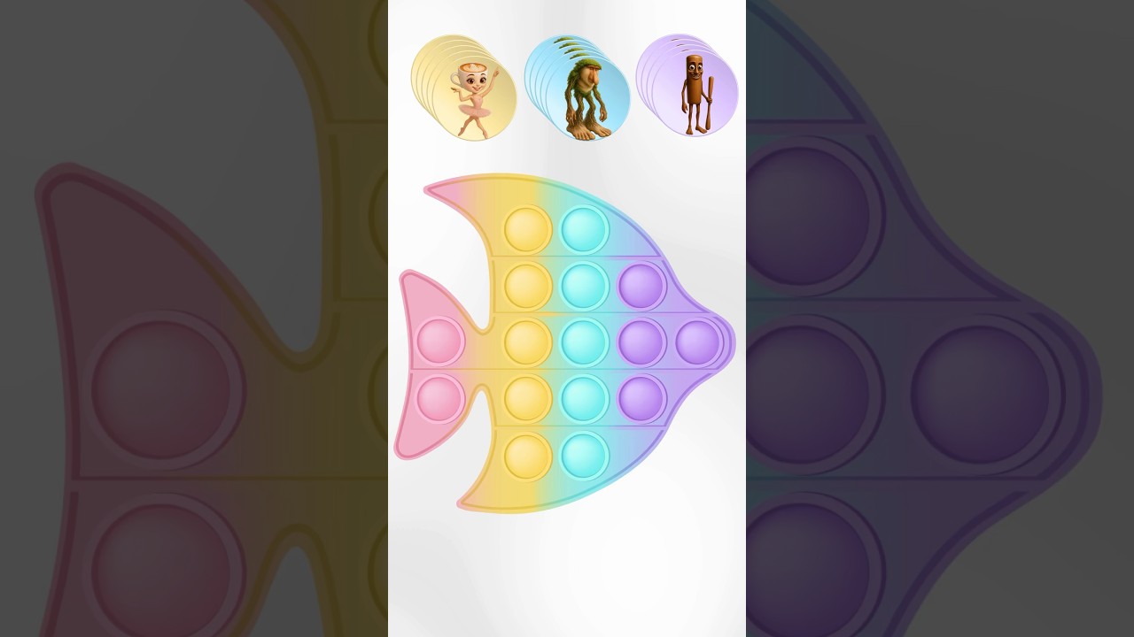 Brainrot Mask Mystery &mdash; One Face Is Not Like the Others #shorts #italianbrainrot