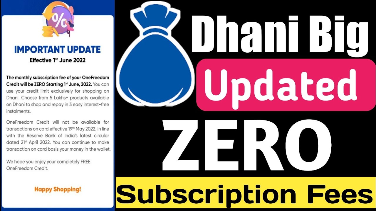Dhani New Updated Today | Dhani OneFreedom Card Important Updated | Dhani New Update 2022 |Aj Guruji