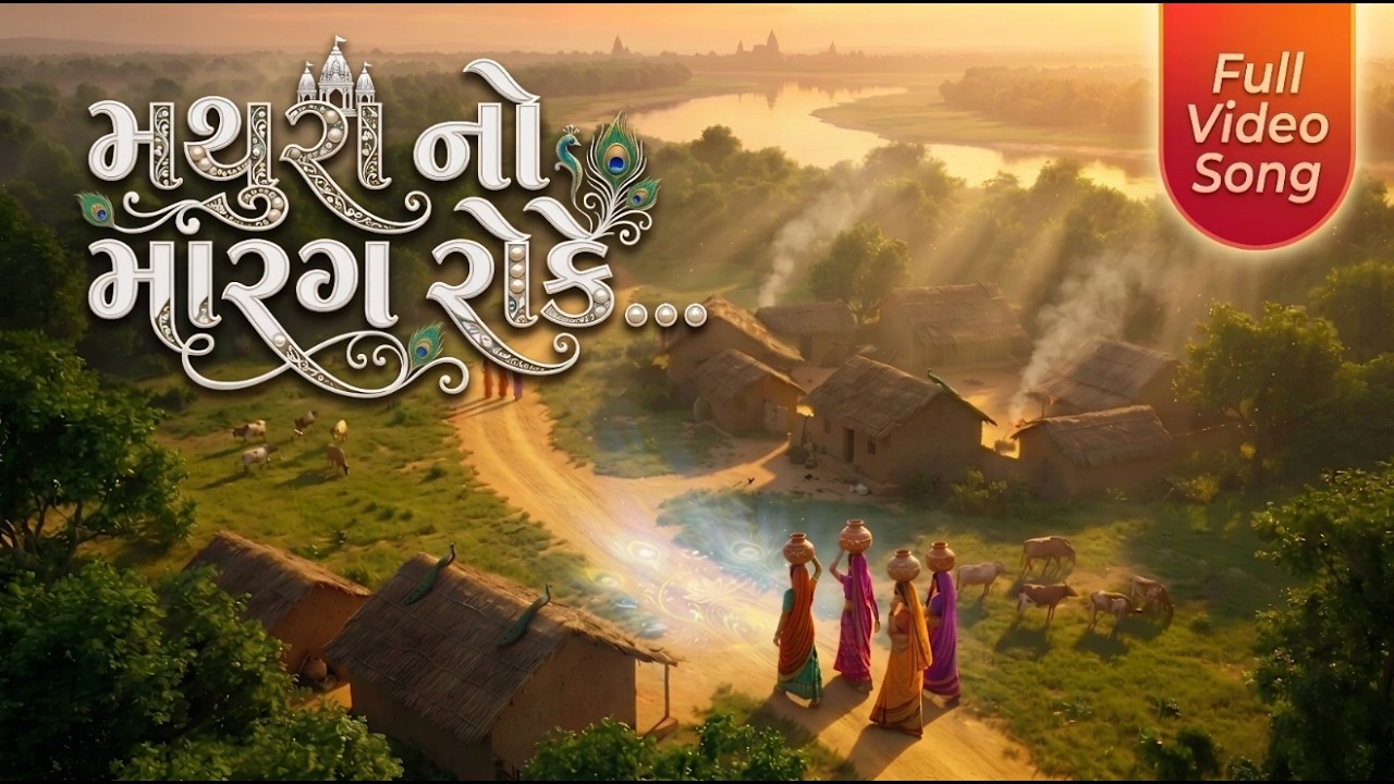 Mathura No Marag Roke Full Song🎵|Krishna Bhajan | #bhajan #krishnabhajan #devotionalsong 