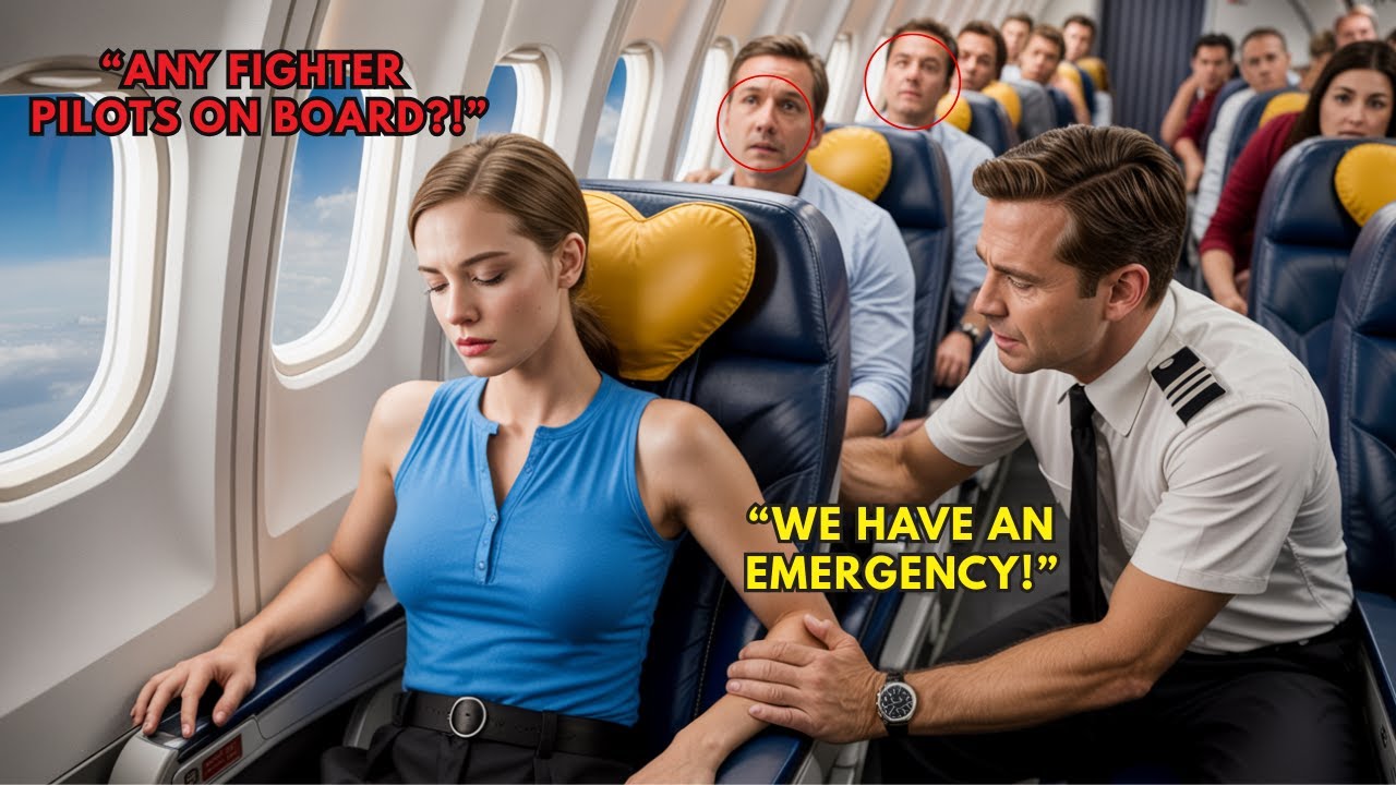 Any Fighter Pilots on Board?!” — the Captain Screamed as She Slept Peacefully