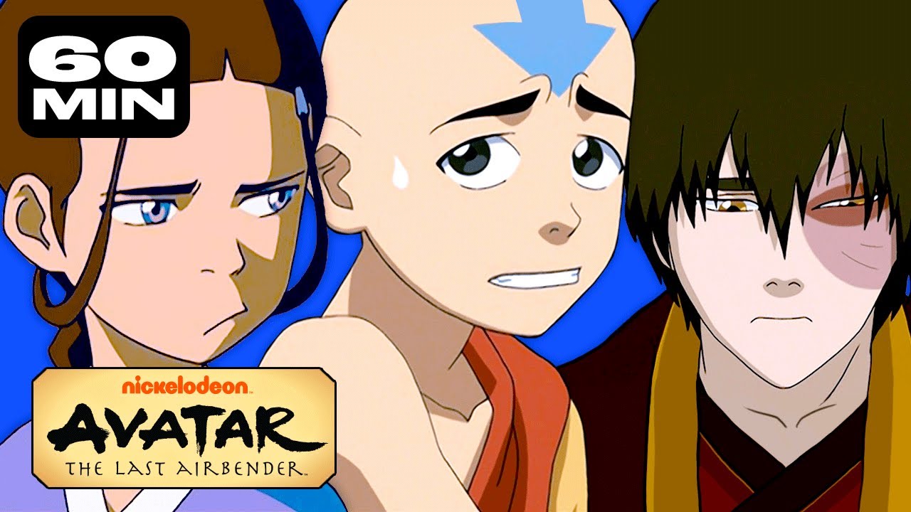 Team Avatar's Bending Fails! w/ Aang, Zuko & Katara | 1 Hour | Avatar: The Last Airbender
