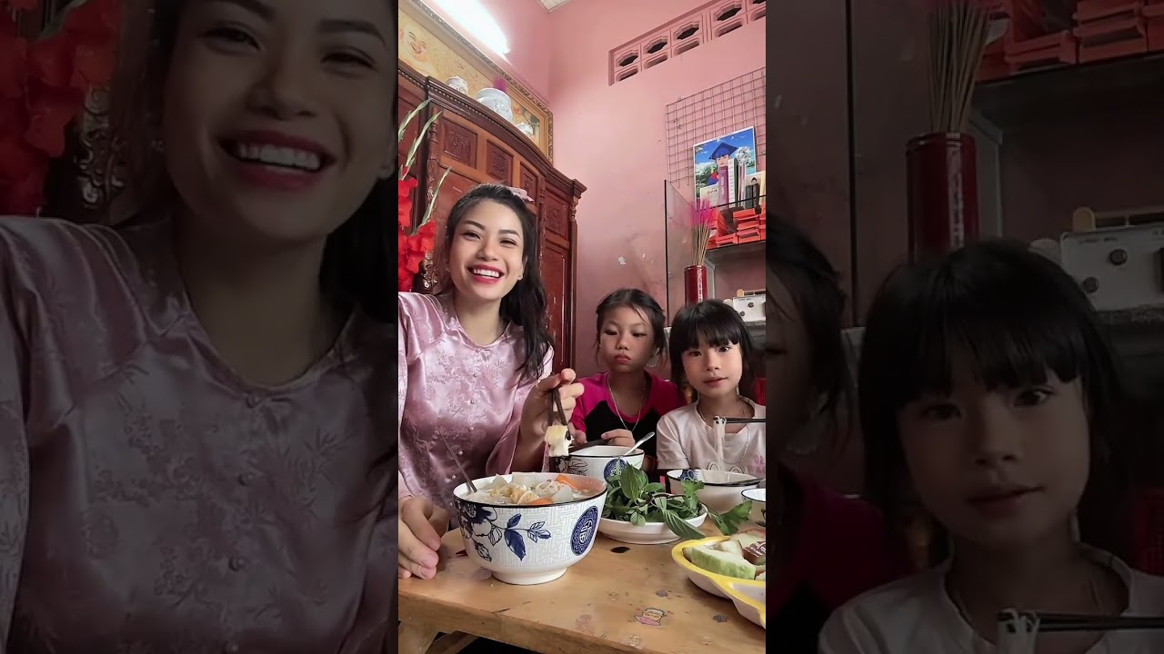 Rộn ràng với đàn con đàn cháu