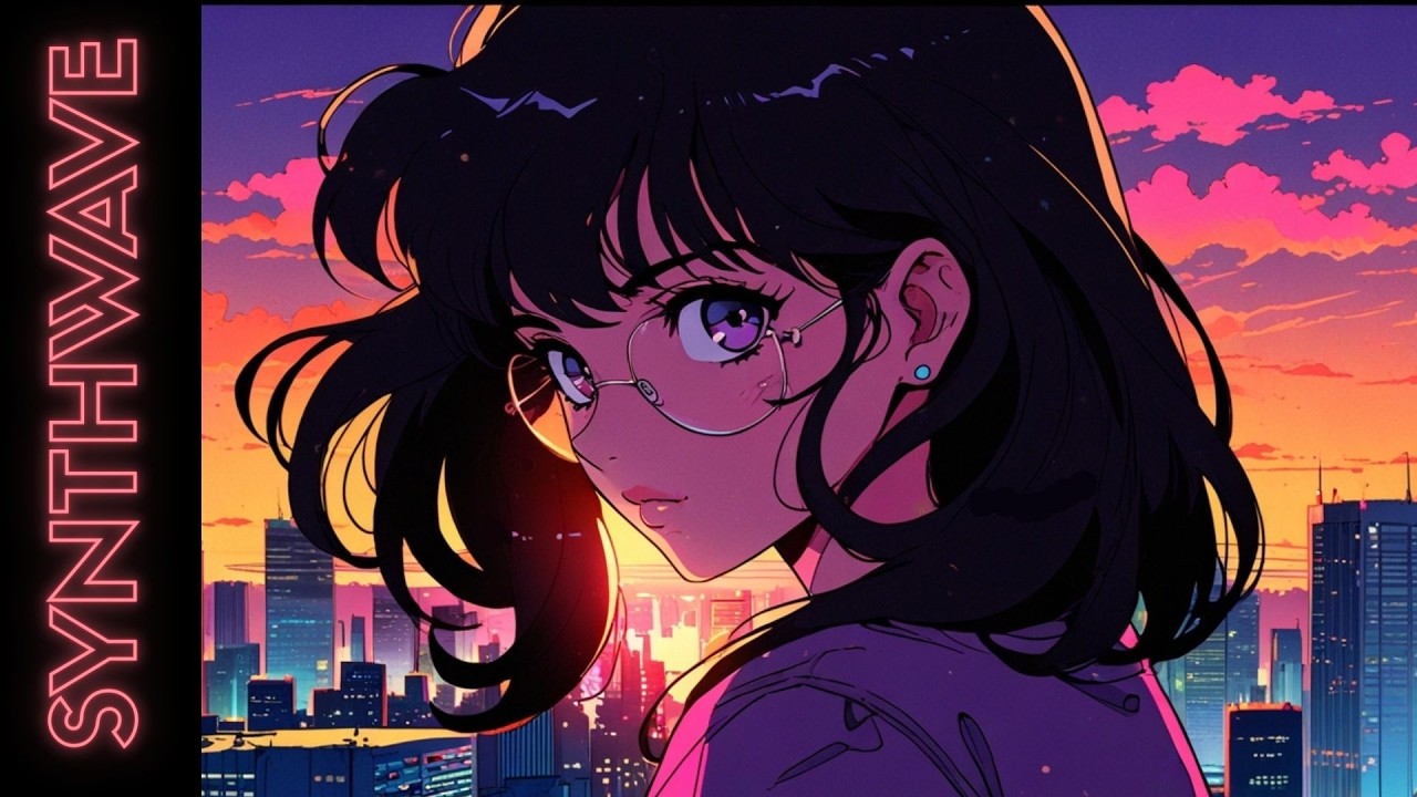 NEON SKYLINE REVERIE 🌇 Lofi Synthwave for Golden Hour Dreams