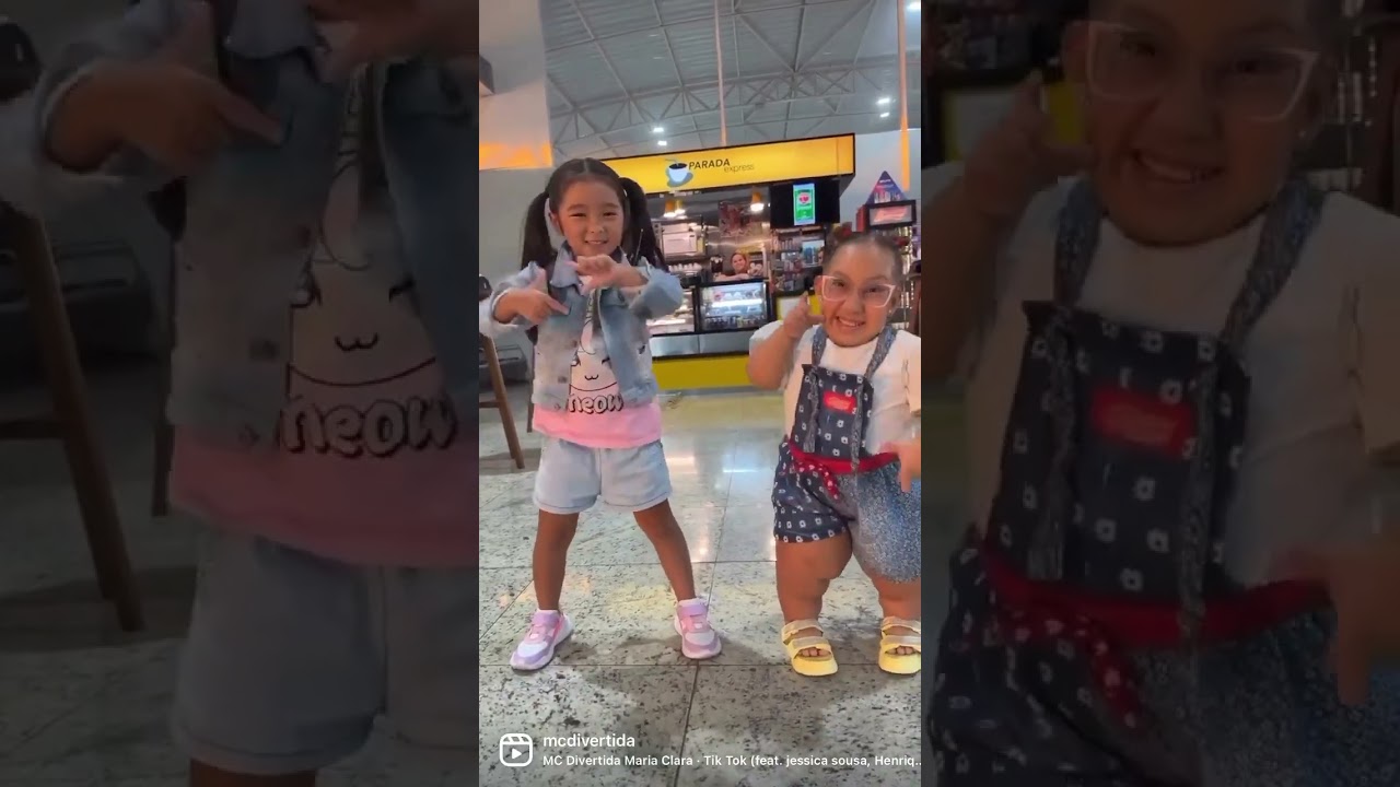 Dancinha Maria Clara e Yuyu m&uacute;sica TikTok - Clau Santana e MC Divertida #shorts