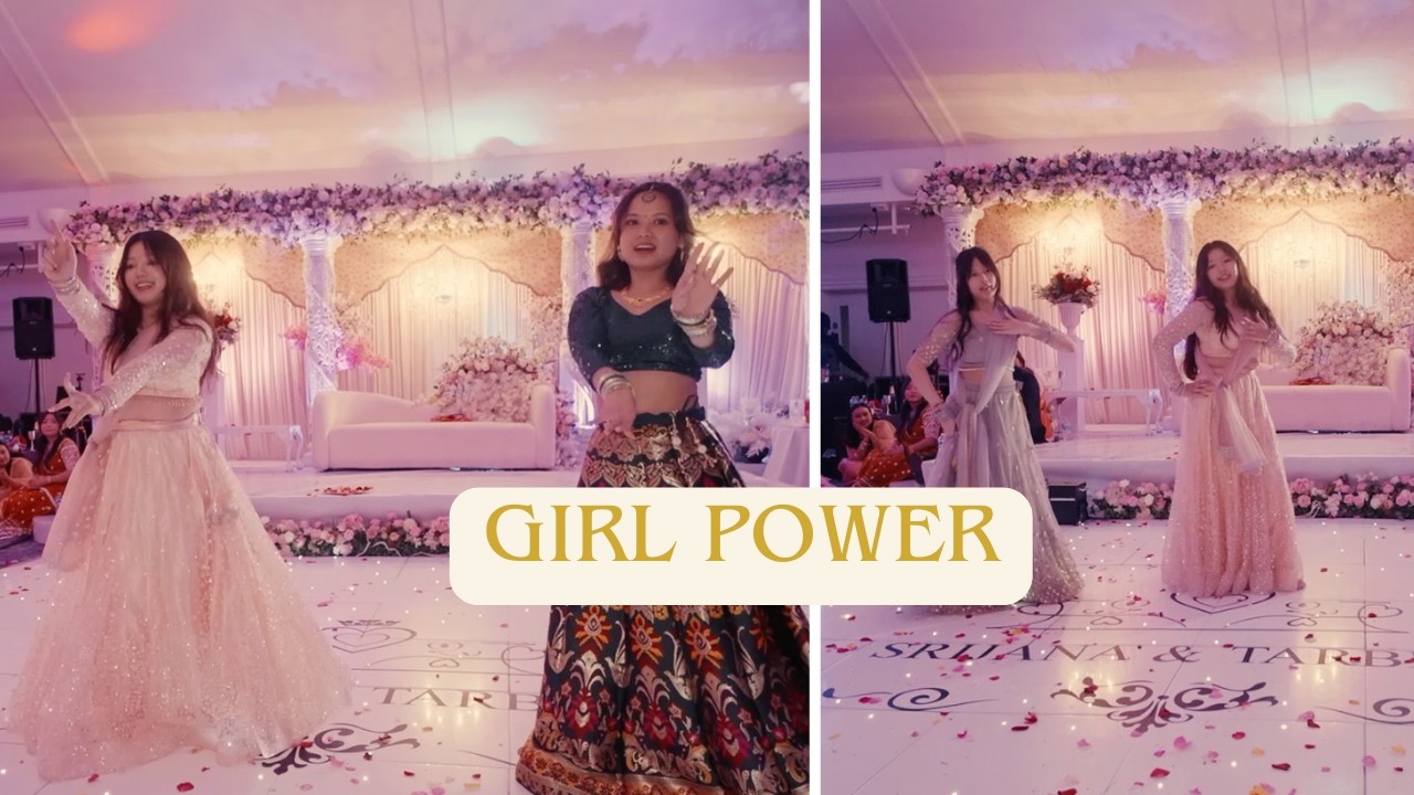 Girl power! - Srijana and Tarbin Reception