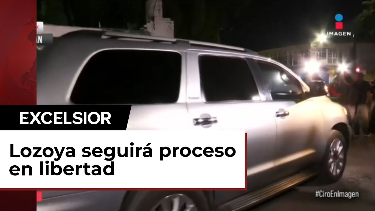 Emilio Lozoya sale del Reclusorio Norte
