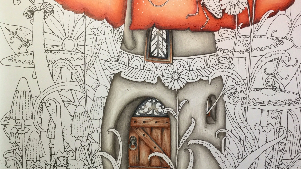 ZEMLJA SNOVA- prismacolor pencils - part 1
