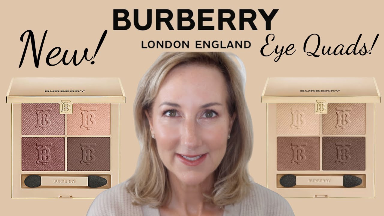 BURBERRY BEAUTY | NEW! EYE QUADS | BLUSH BEIGE | DUSTY CARAMEL