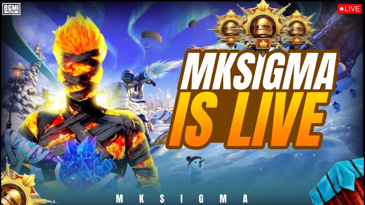 BGMI LIVE | iPad M4 Pro Gameplay | Full Rush No Camp