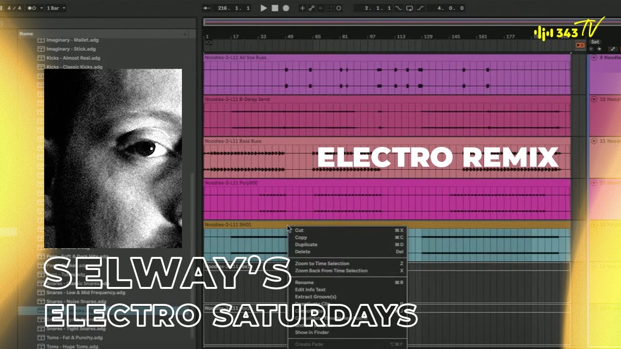 How to make an Electro Remix | Selway's Electro Saturdays with John Selway