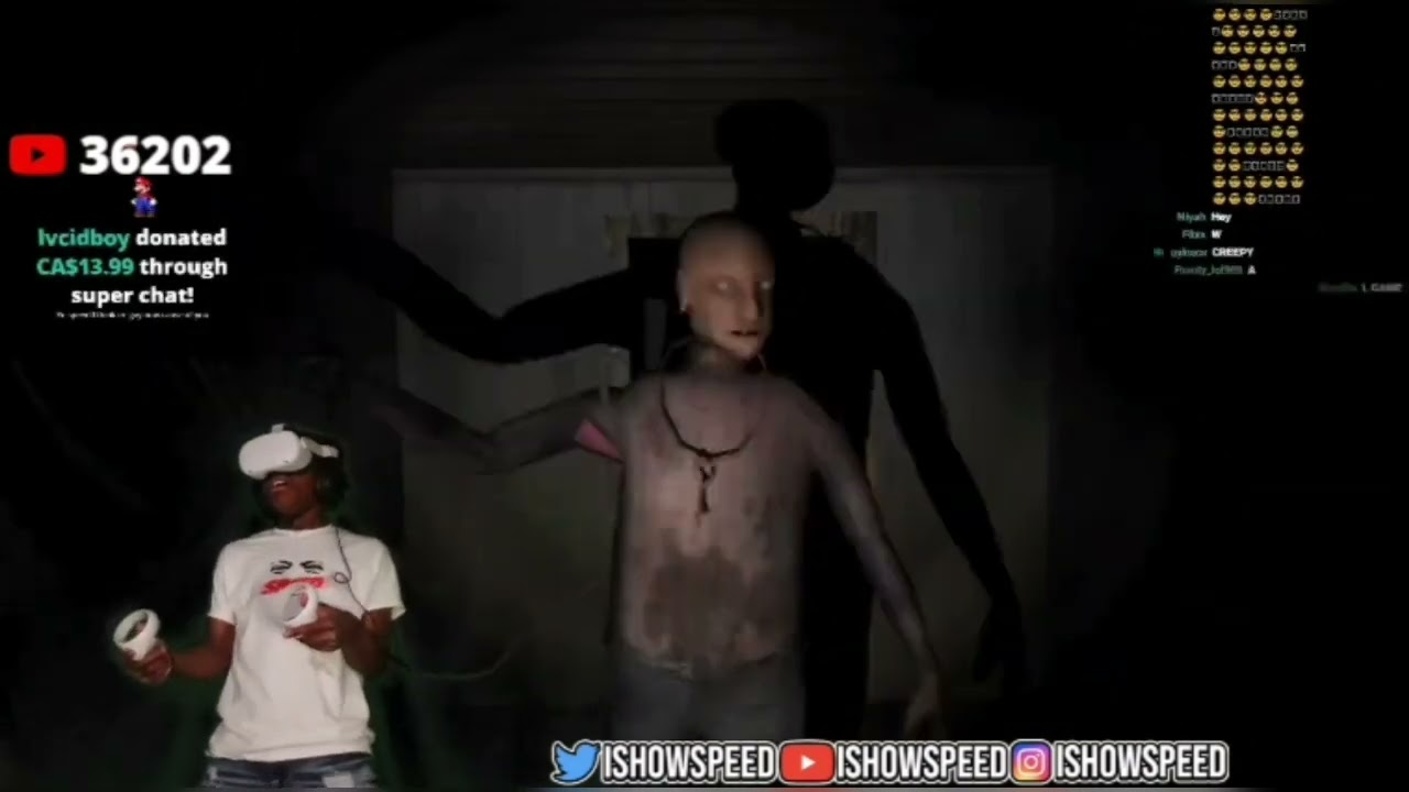 ISHOWSPEED PLAYS GRANNY ON VR (FULL VIDEO)!