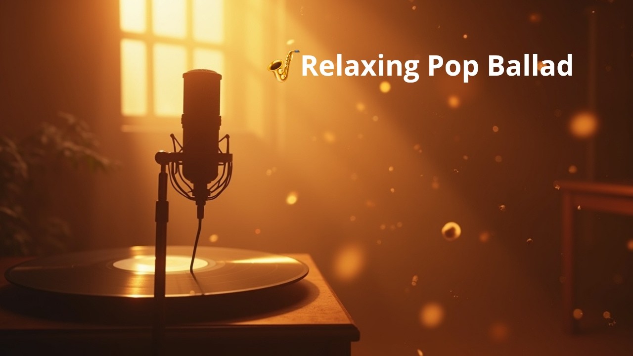 Classic Pop Ballad Sax Instrumental 🎷 Calm & Peaceful Background Music