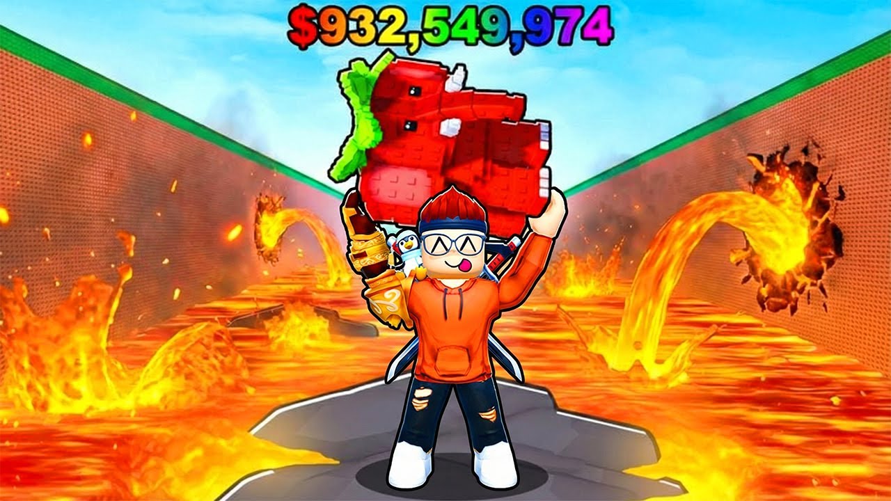 Ho salvato TUTTI I BRAINROT più FORTI dalla LAVA CHE SALE su ROBLOX!!