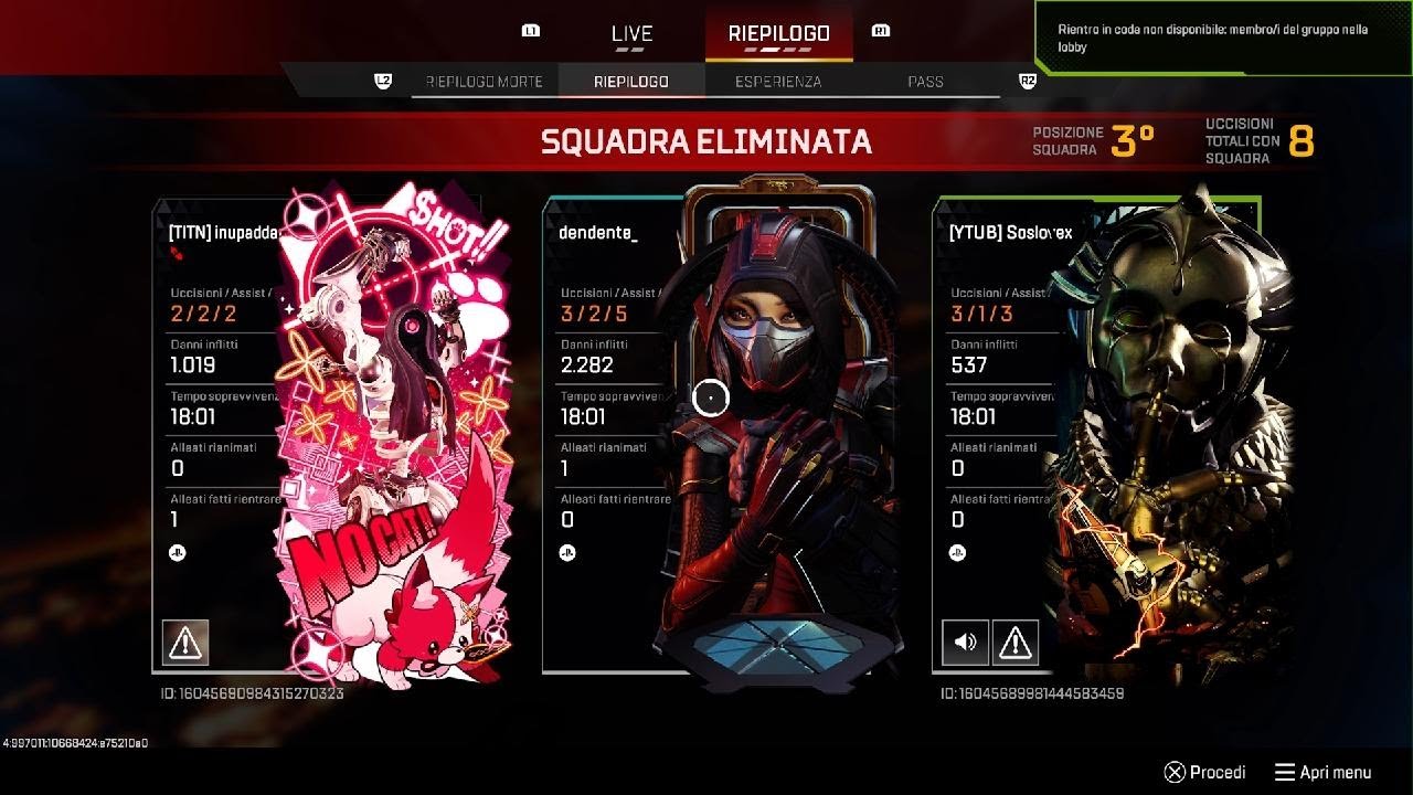 Apex Legends_Road to Master, ditemi la vostra