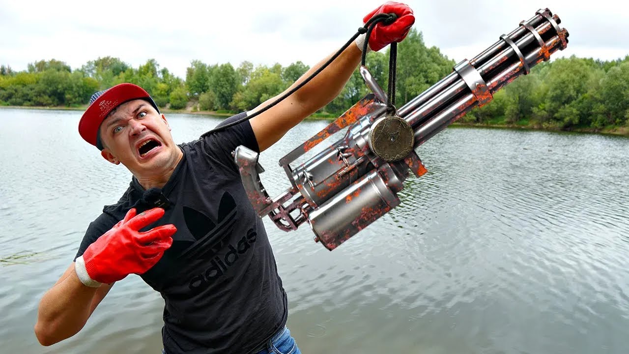 We Found Very Dangerous Military Finds Underwater With the Help of a Giant Magnet!