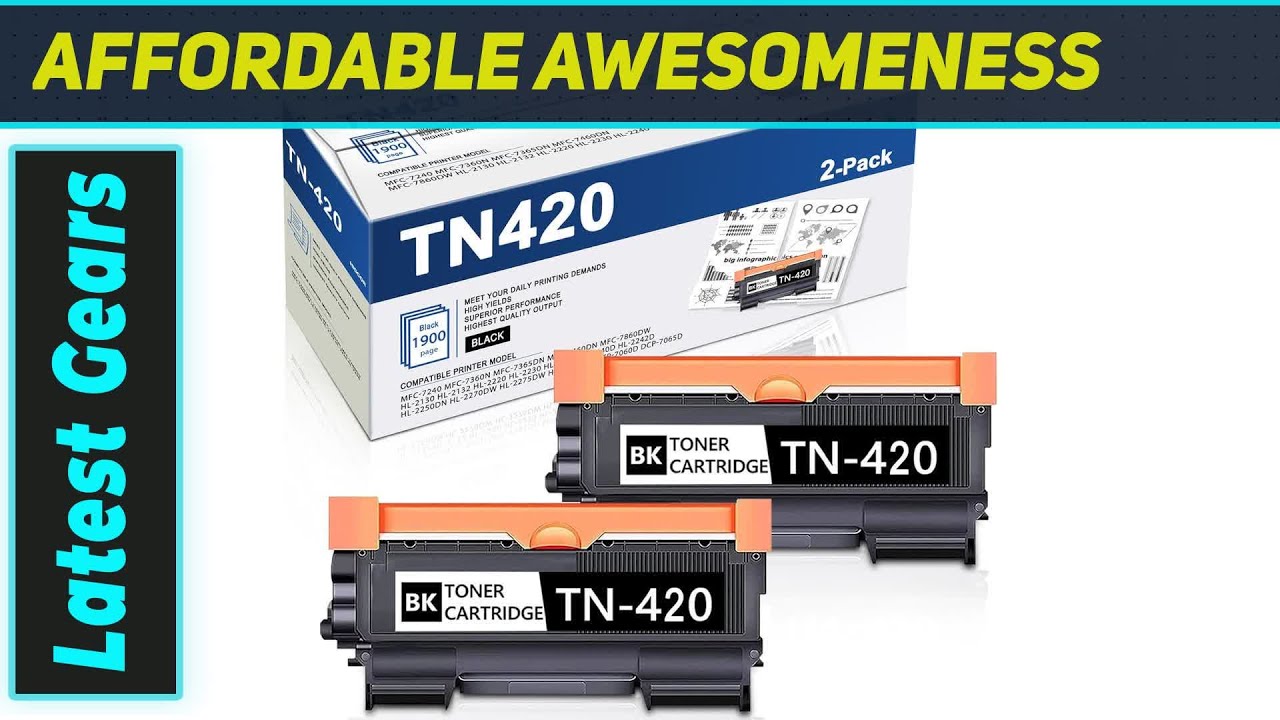 HIGCOR TN420 Toner: The Smartest Choice for Brother Printers!