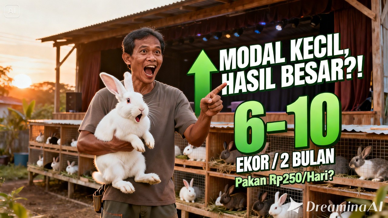 Cara Mudah Beternak Kelinci Sampai Sukses