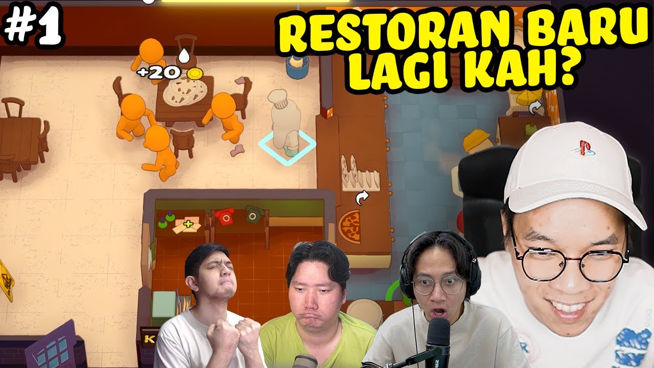 APAKAH LEBIH SUKSES RESTORAN KALI INI? - Plate Up Indonesia Part 1