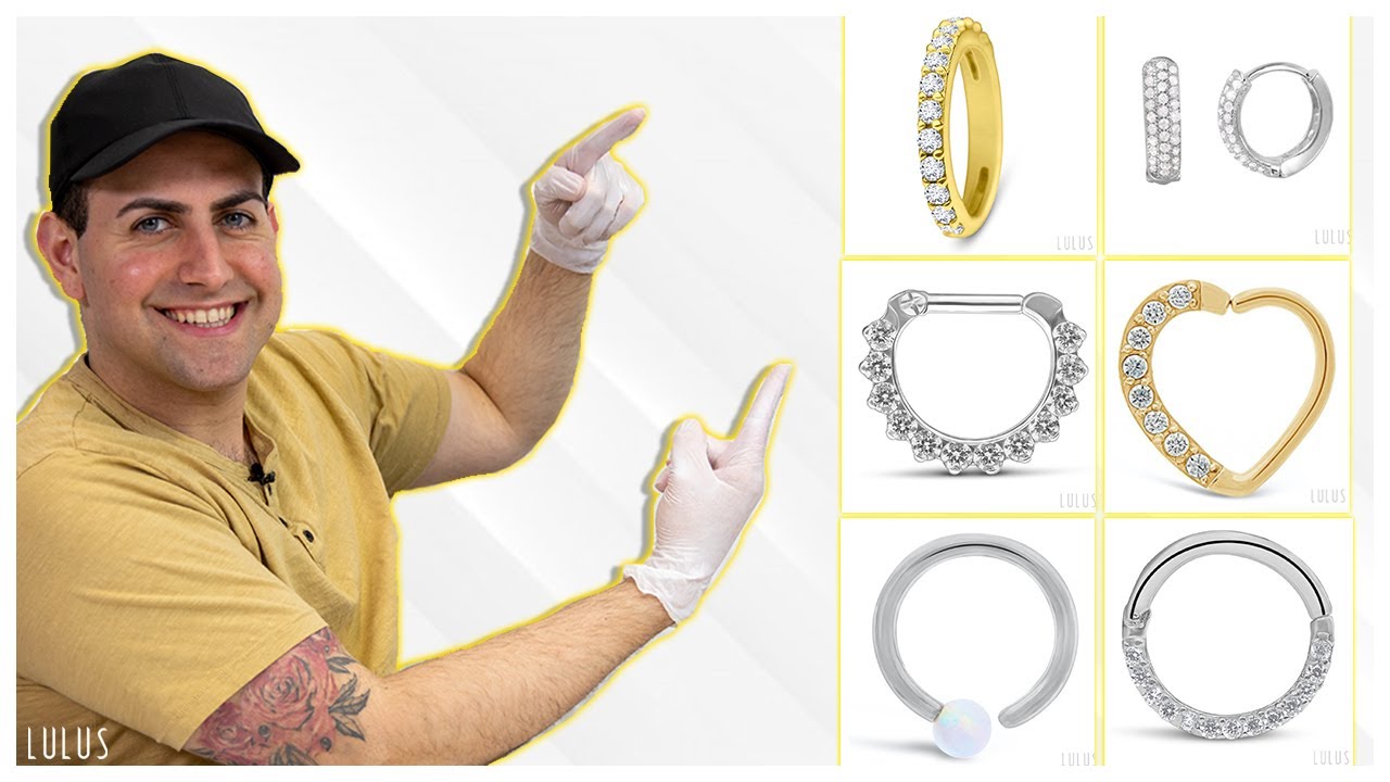 Ear Stylists Shows Off Different Hoop Earrings You Can Use