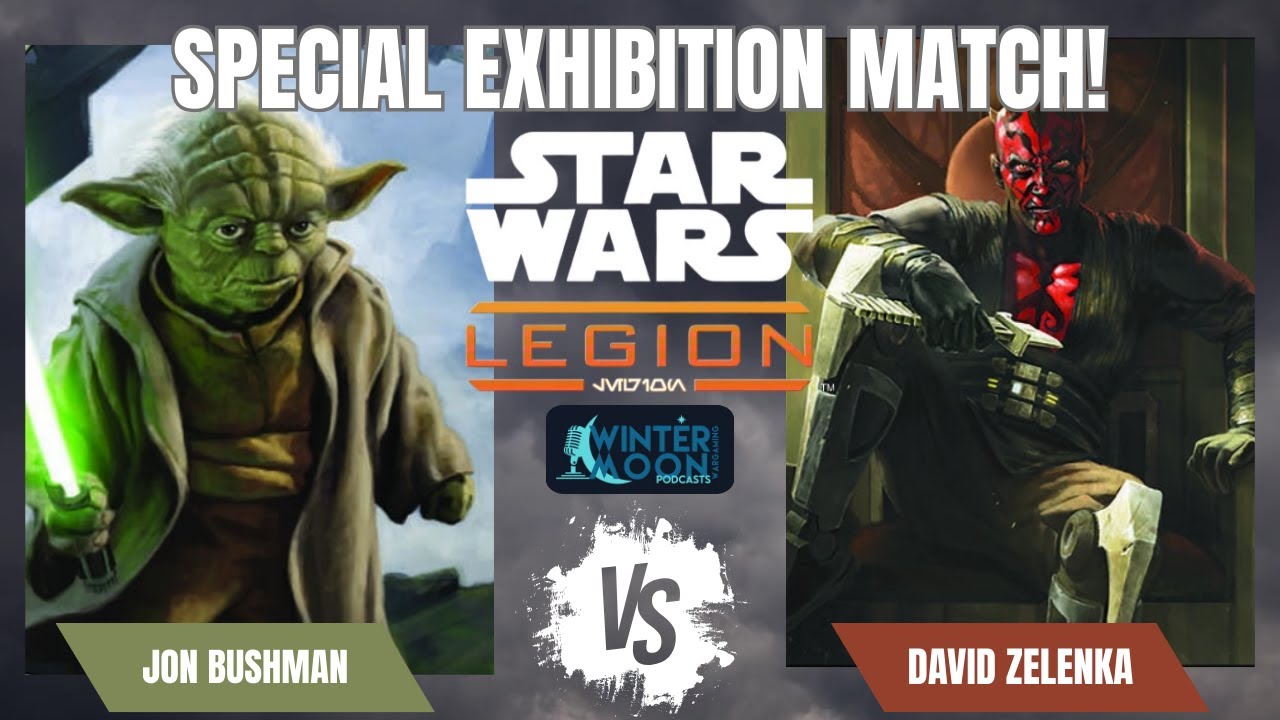 Special Exhibition Match! // David Zelenka vs Jon Bushman // Winter Moon Wargaming