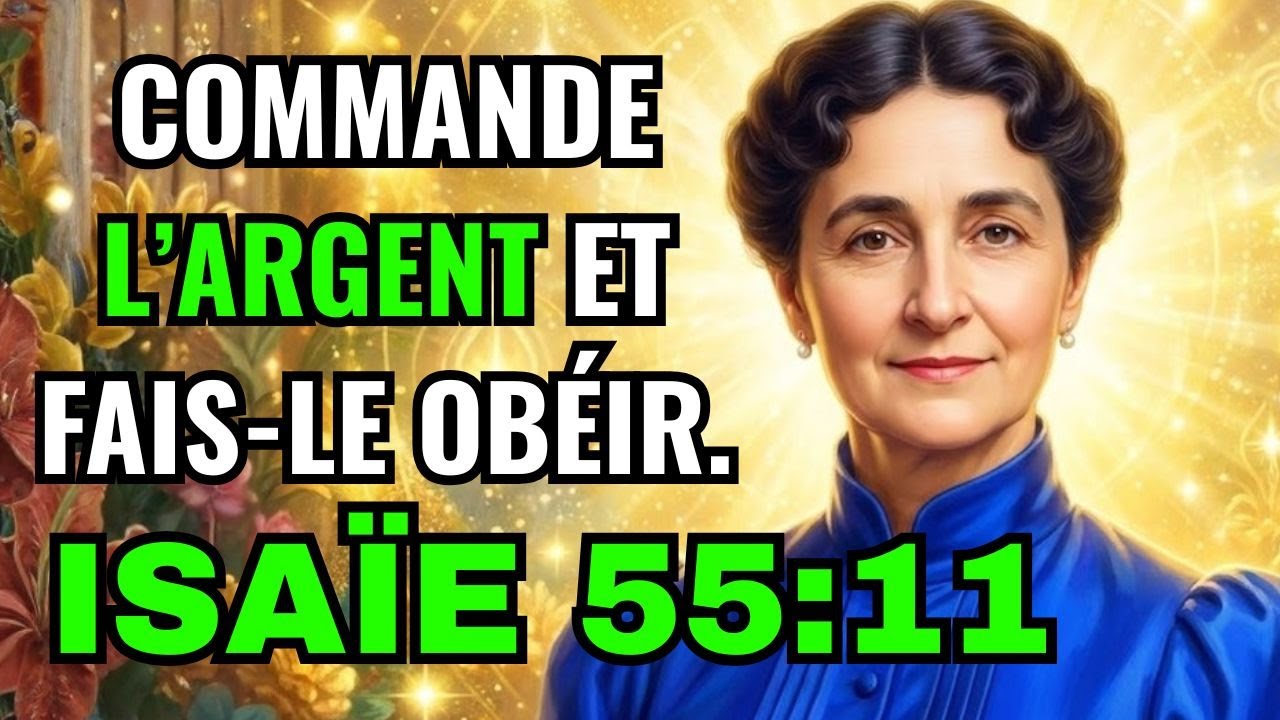 Isaïe 5511 — Arrête De Demander Et Commence À COMMANDER L’Argent Avec AUTORITÉ  Florence Scovel Shin