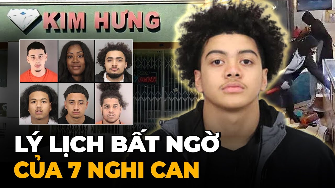 7 Tên Cướp Tiệm Vàng Kim Hưng, San Jose Sa Lưới - Bị Bắt Vì Chăm Ăn Trộm