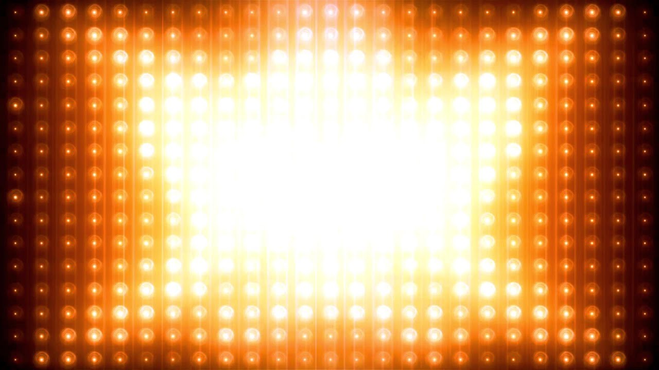 🎥 Golden Stage Lights 4K &ndash; Glowing Amber Spotlight Loop (No Audio)