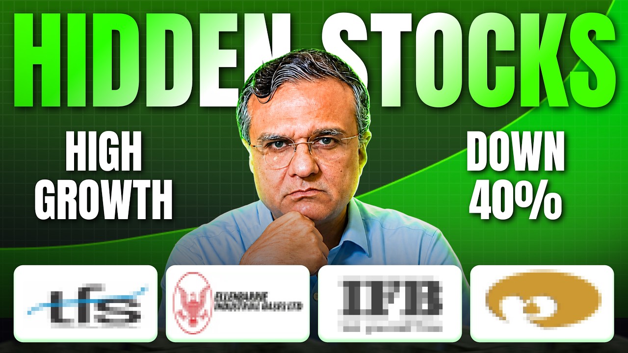 Hidden GROWTH STOCKS Down Upto 40% - Dont SKIP ! Best Stocks To Buy Now ? Dipan Mehta