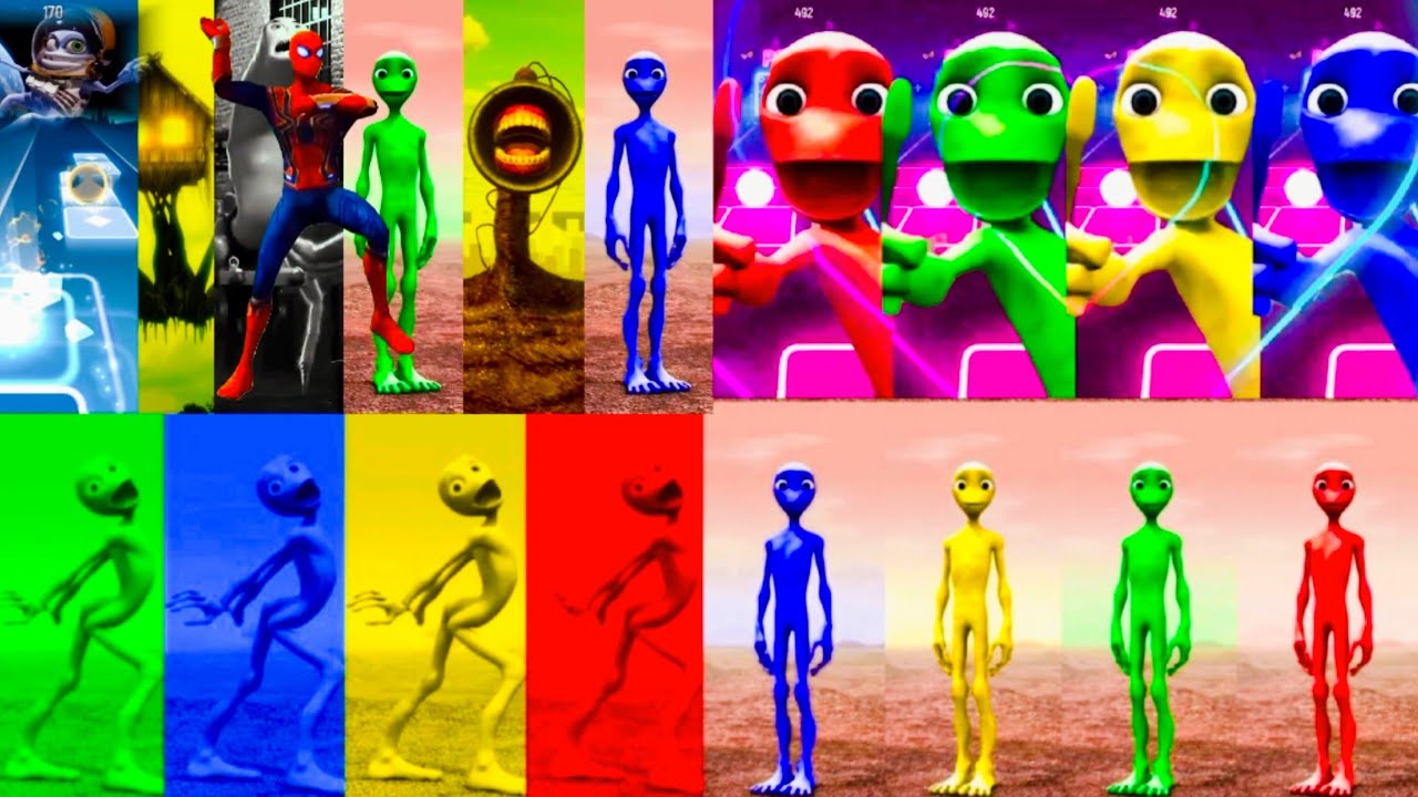 Alien Dance Color Battle COVER #1