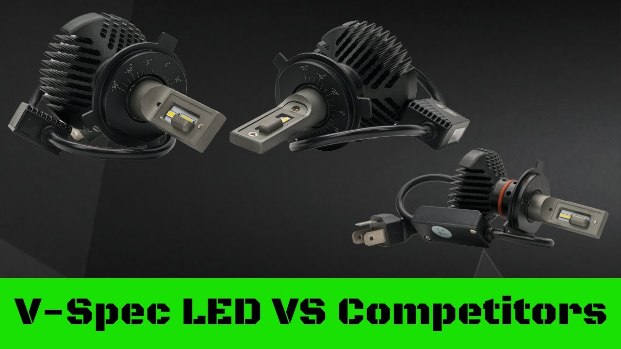 Vivid Lumen V-Spec LED headlight vs competitors