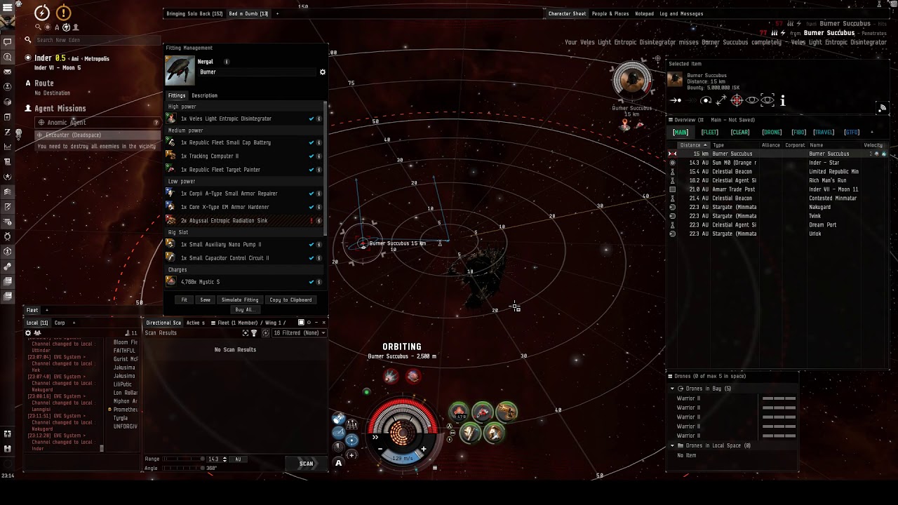 Burner Succubus - Sansha's Nation Anomic Agent Guide (Nergal)