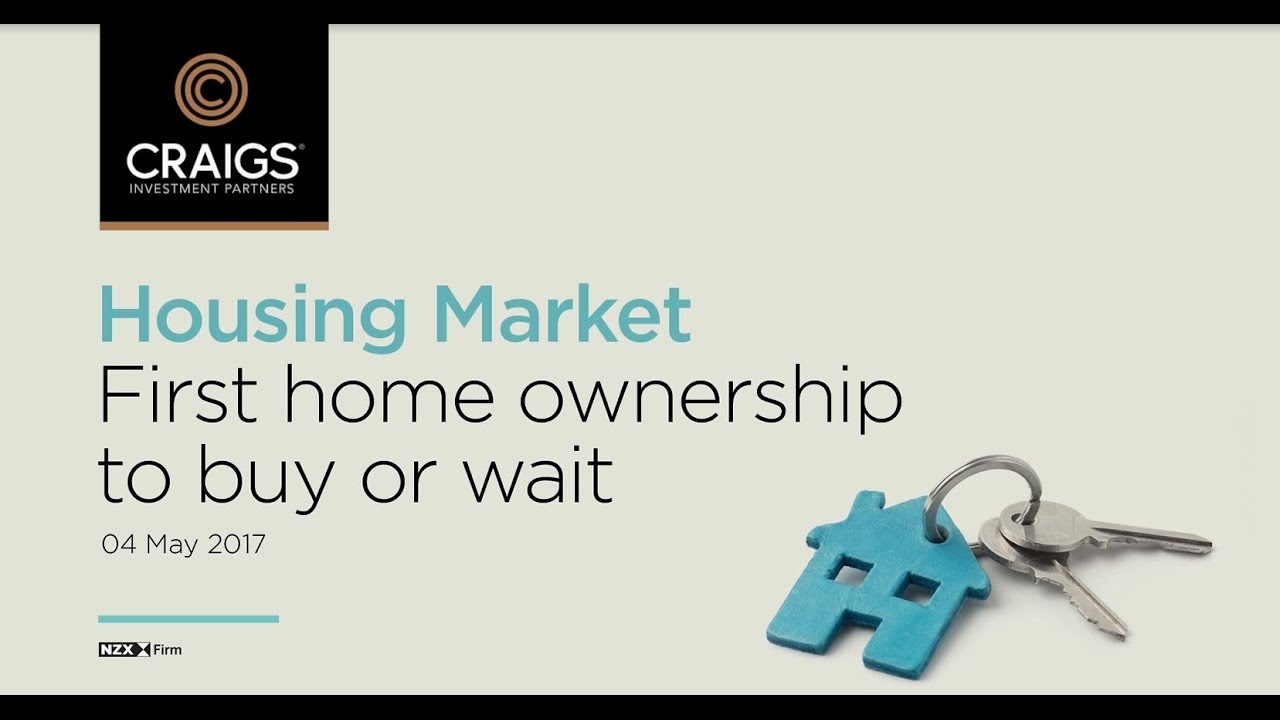 First home ownership - to buy or wait? | craigsip.com