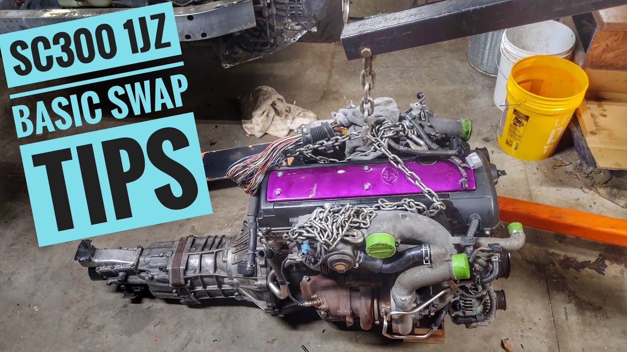 SC300 1JZ VVTI Swap Helpful Info!
