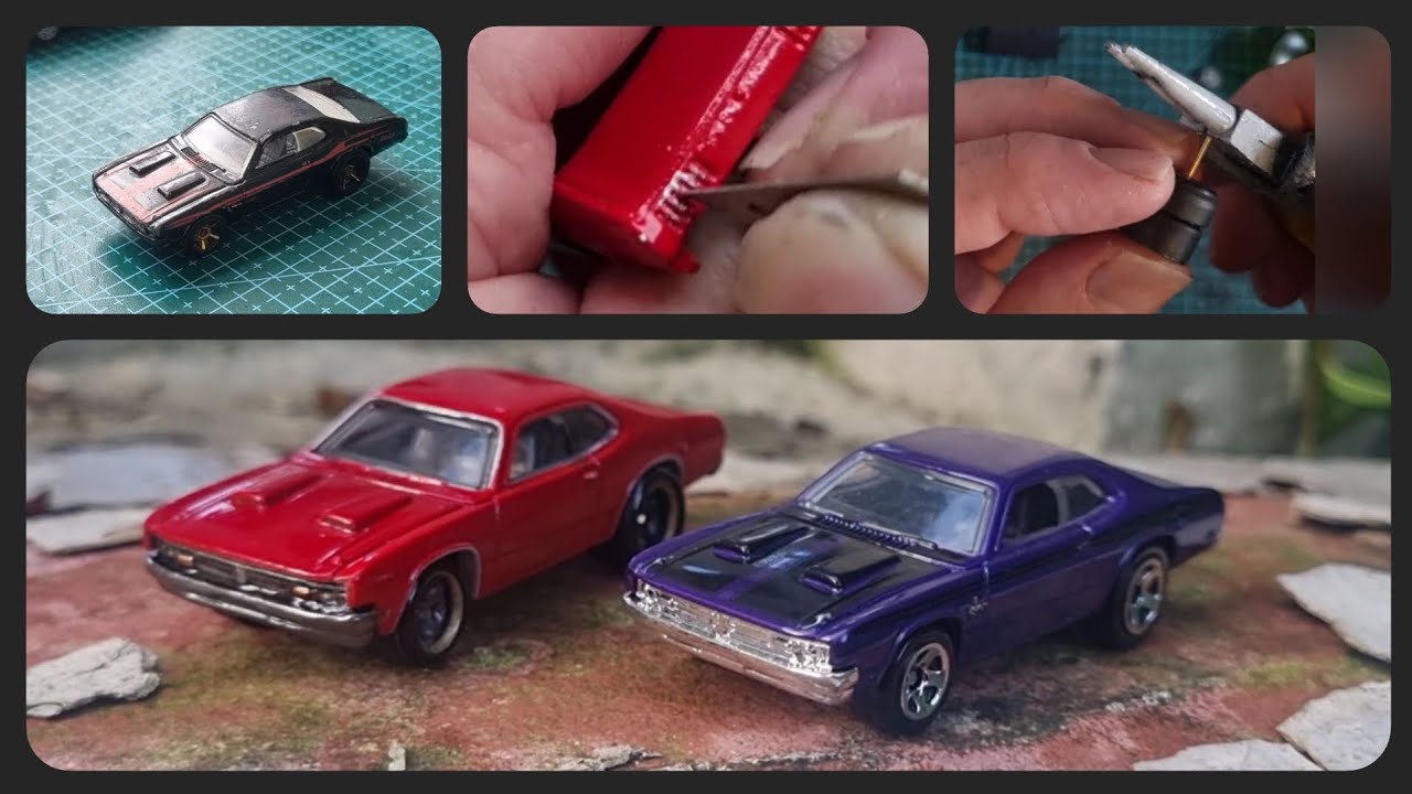 Completing a stalled Hotwheels project - '71 Dodge Demon