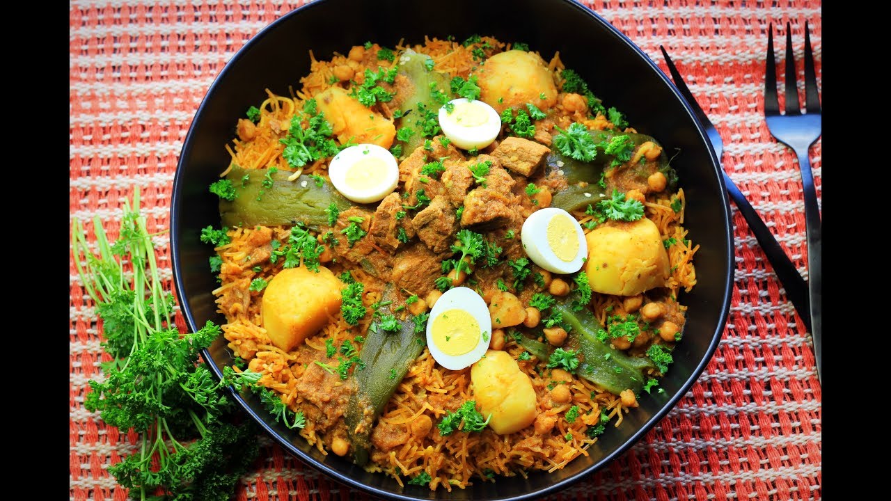 Dwida Mfawra (Steamed Vermicelli) - Tunisian Recipe