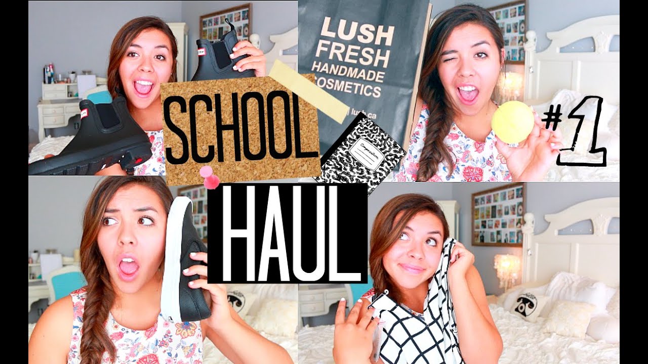 Back To School Clothing Haul 2015! F21, Lush, Madewell + MORE