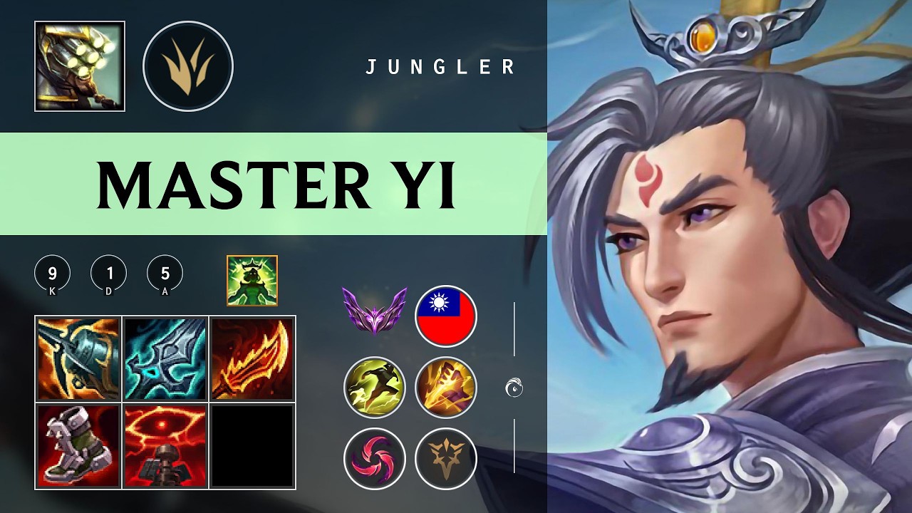 Master Yi Jungle vs Lee Sin - TW Master Patch 26.03