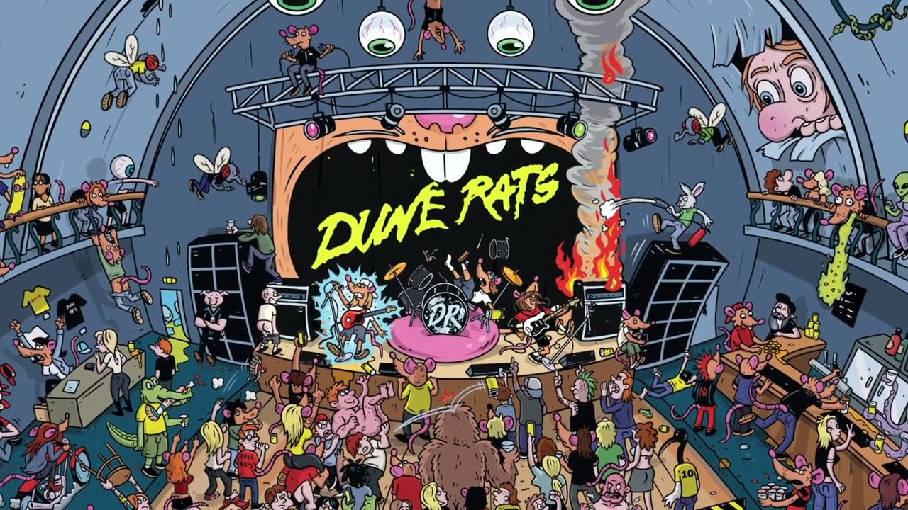 DUNE RATS - HIGH ROLLER SELLING DOPE (OFFICIAL VISUALISER)